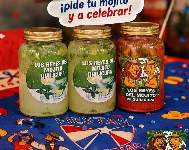 Trío de mojitos Los Reyes del Mojito para las Fiestas Patrias
